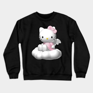 vintage-cat Crewneck Sweatshirt